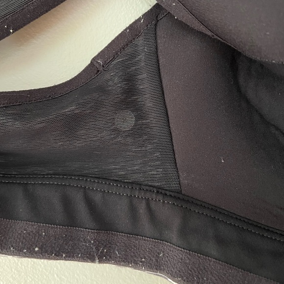 Lululemon Speed Up Bra C/D in Spaced Out Space Dye Black White - Picture 10 of 11